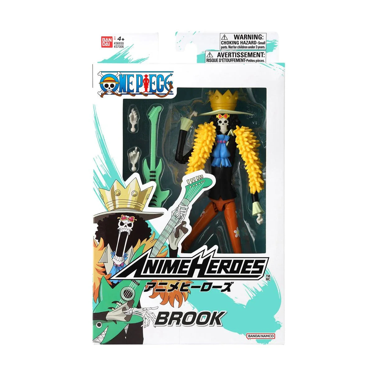 Bandai - Anime Heroes - One Piece - Brook Action Figure (37006) LOW STOCK