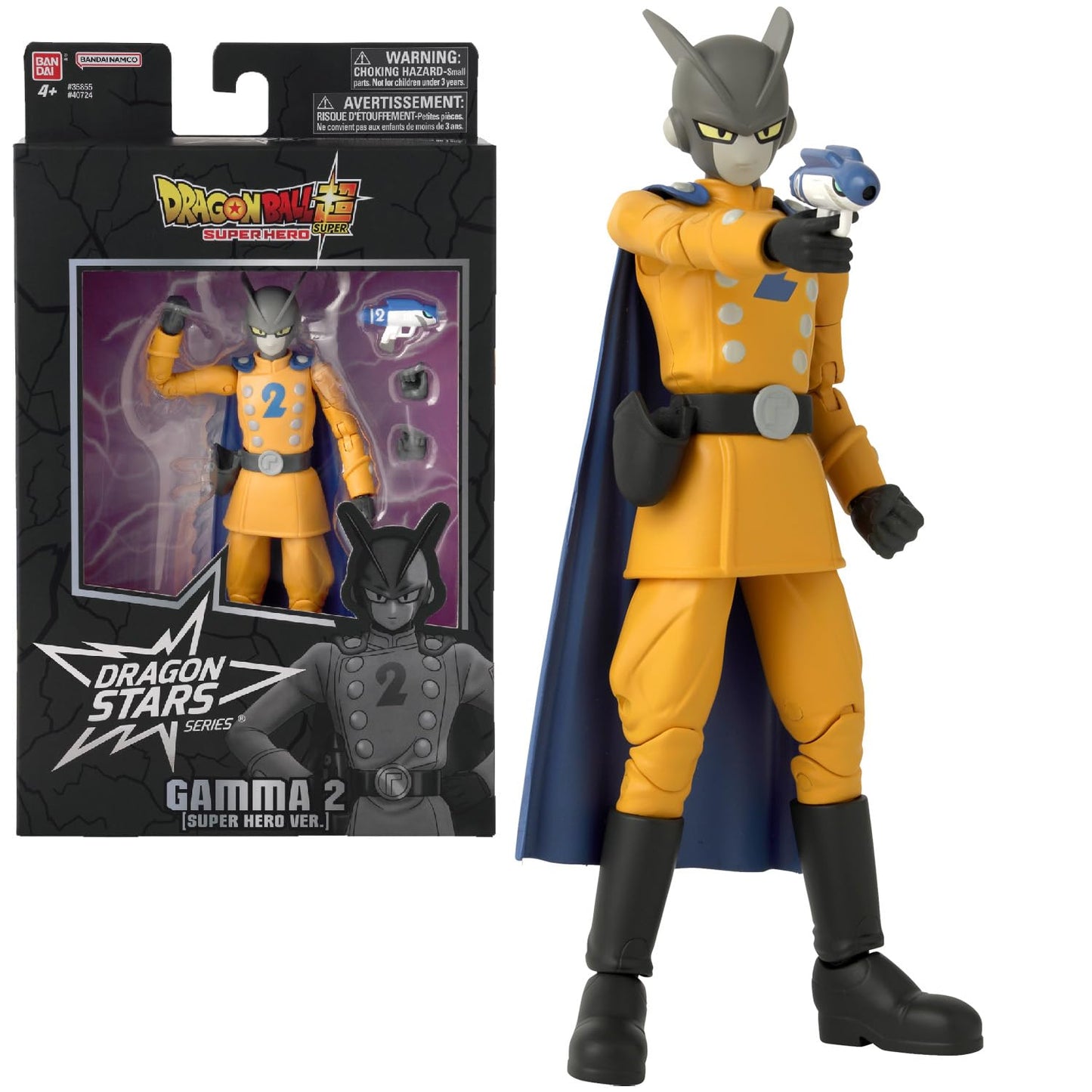 Bandai - Dragon Ball Super: Super Hero - Dragon Stars - Gamma 2 Action Figure (40724) LOW STOCK