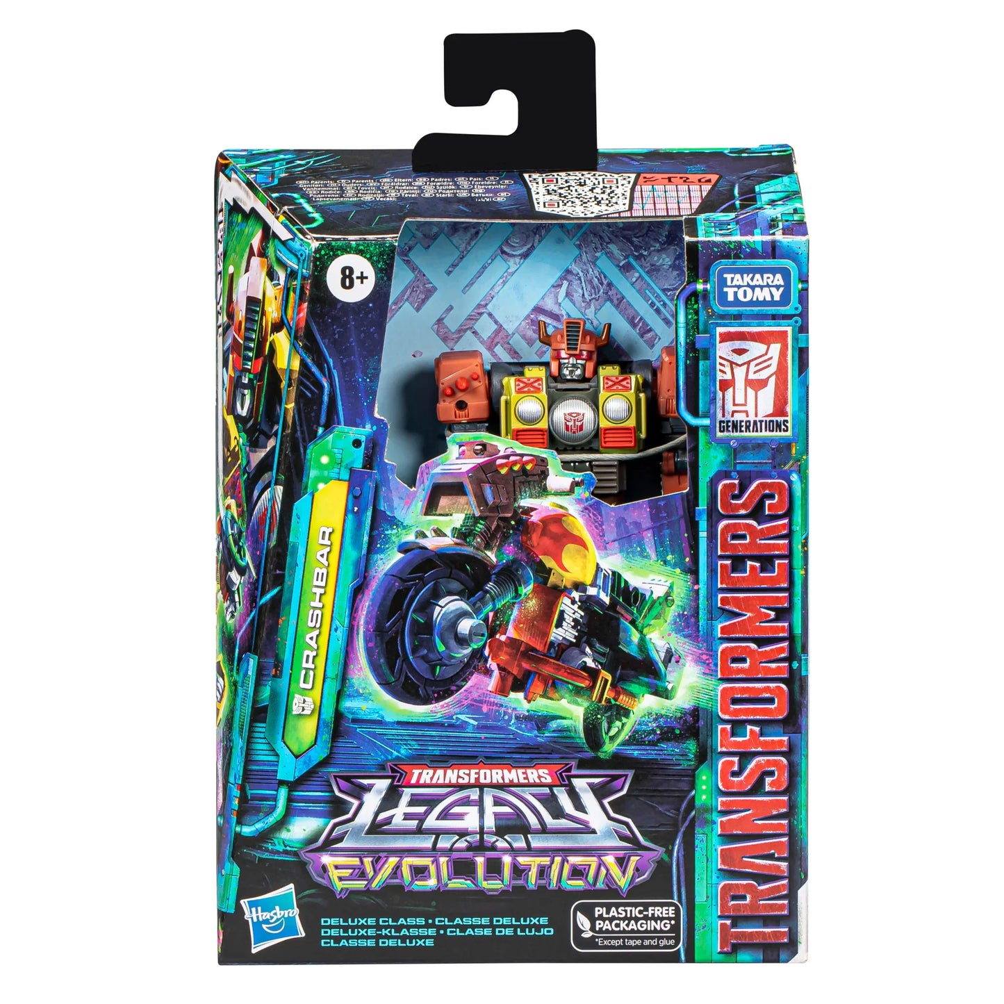 Transformers: Legacy Evolution - Deluxe Junkion Crashbar Action Figure (F7195) LOW STOCK