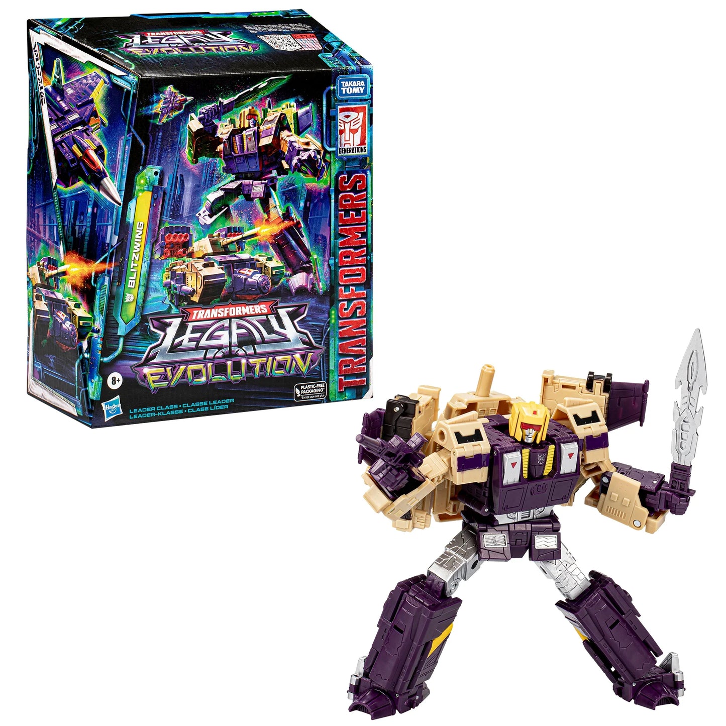 Transformers Generations Legacy Evolution - Leader Blitzwing Action Figure (F7230) LOW STOCK