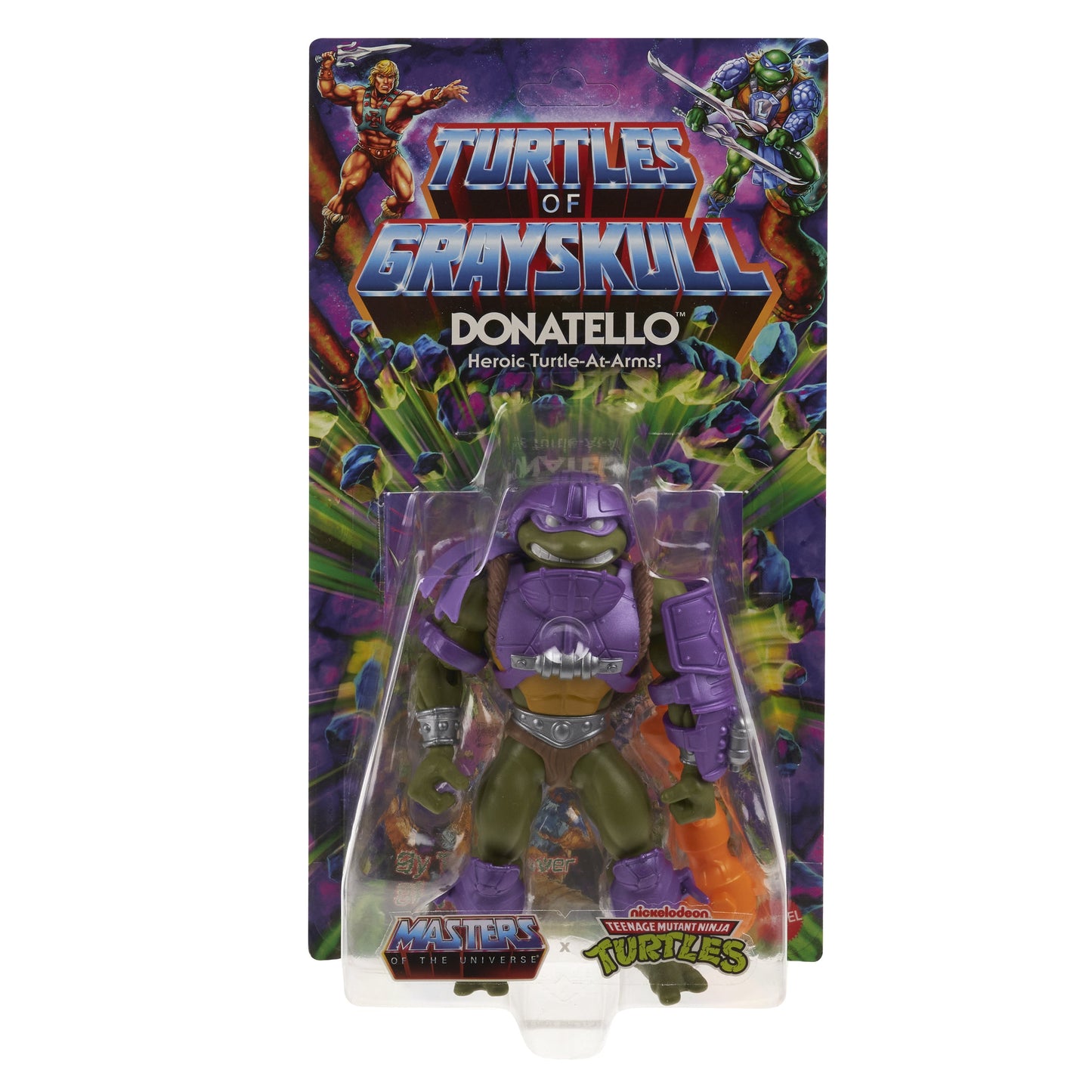 Turtles of Grayskull (MotU v TMNT) - Donatello (Turtle-At-Arms) Action Figure (16558)
