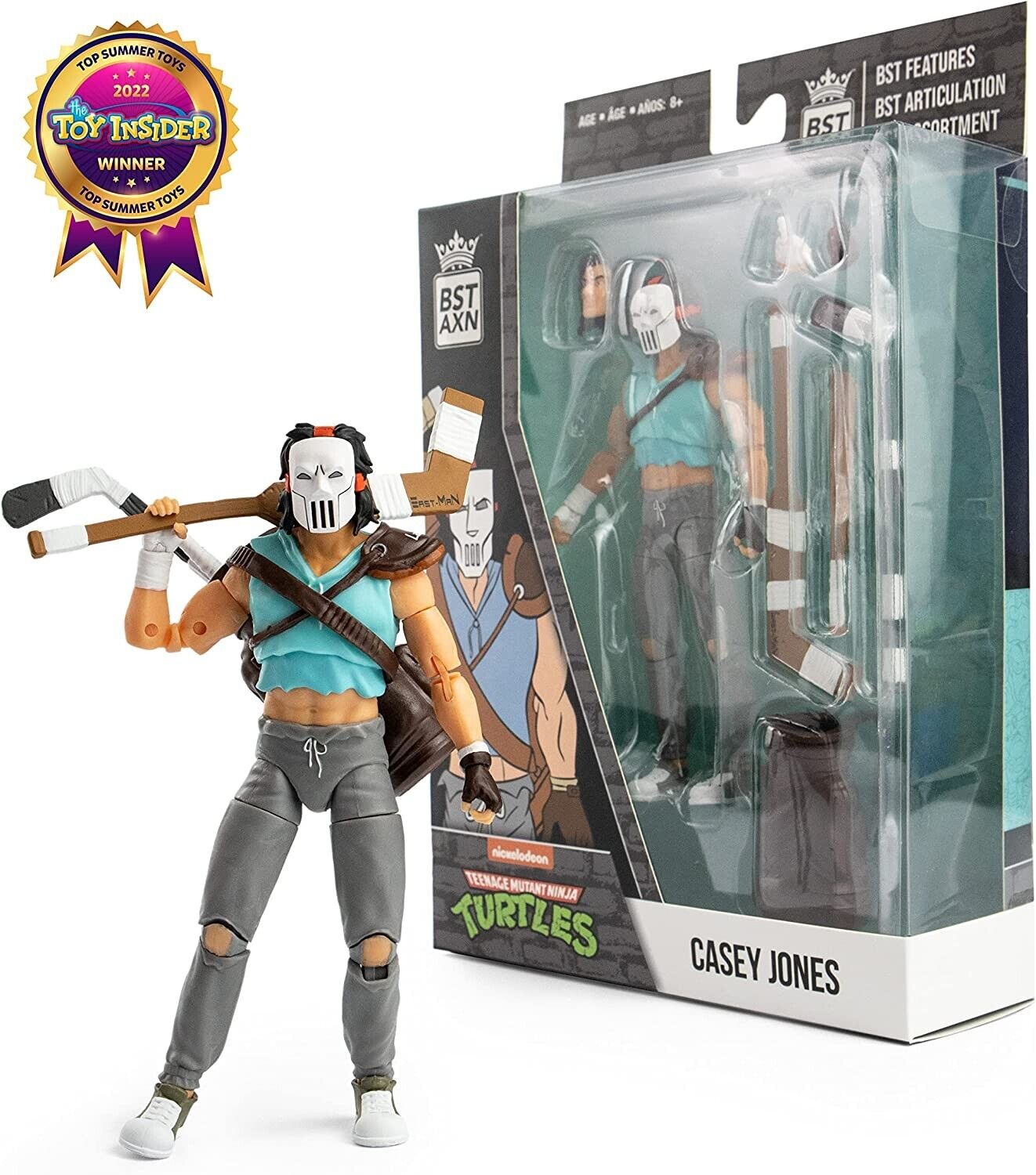 The Loyal Subjects: BST AXN - TMNT Teenage Mutant Ninja Turtles - Casey Jones Action Figure (35560) LOW STOCK