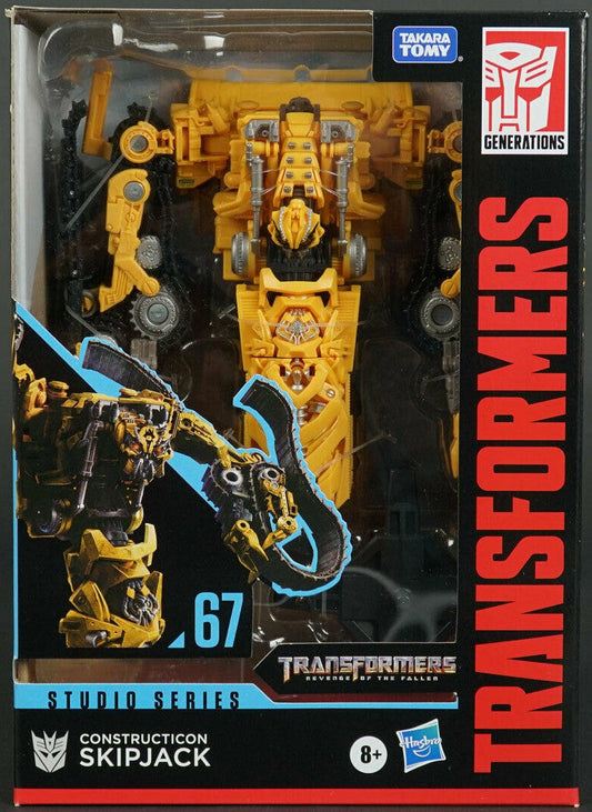 Transformers Studio Series 67 - Revenge of the Fallen - Voyager Class Constructicon Skipjack (E7214) LOW STOCK