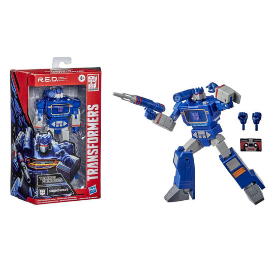 Transformers - R.E.D. [Robot Enhanced Design] - Soundwave Action Figure (E7838) LOW STOCK