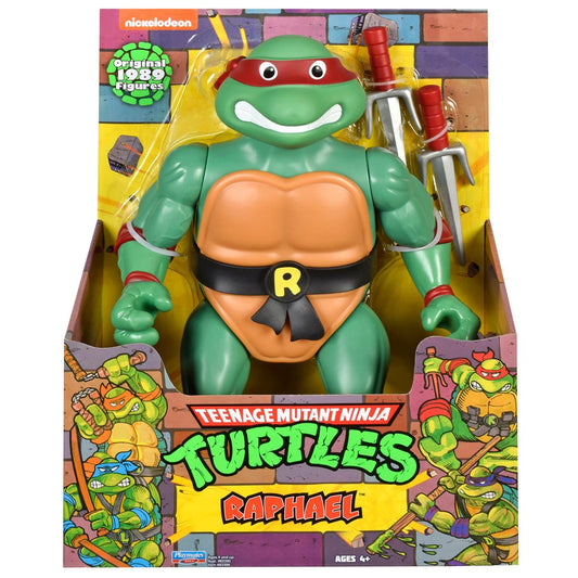 Teenage Mutant Ninja Turtles (TMNT) Classic Raphael (Giant 12-Inch) Action Figure 83399 LOW STOCK