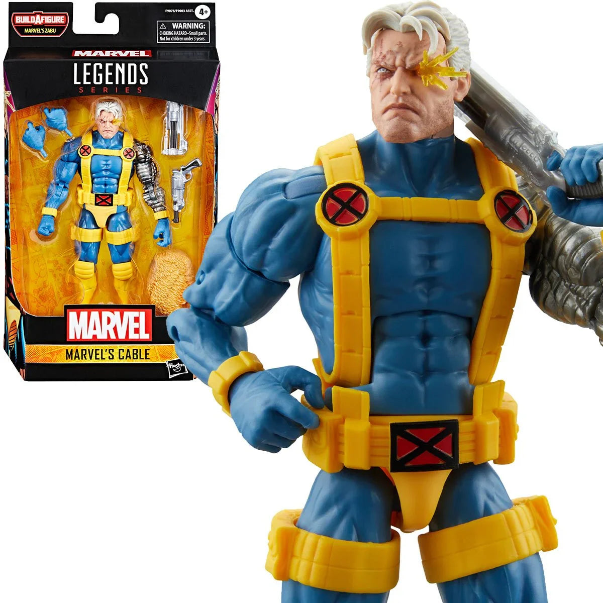 [PRE-ORDER] Marvel Legends Series - Zabu BAF - Marvel's Cable Action Figure (F9078)