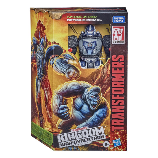 Transformers - War for Cybertron: Kingdom WFC-K8 Voyager Optimus Primal (F0691) Action Figure