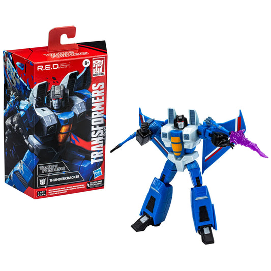 Transformers - R.E.D. [Robot Enhanced Design] - Thundercracker (G1) Figure (F3413) LOW STOCK