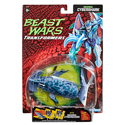 Transformers: Beast Wars - Deluxe Maximal Cybershark Exclusive Action Figure (F4219) LOW STOCK