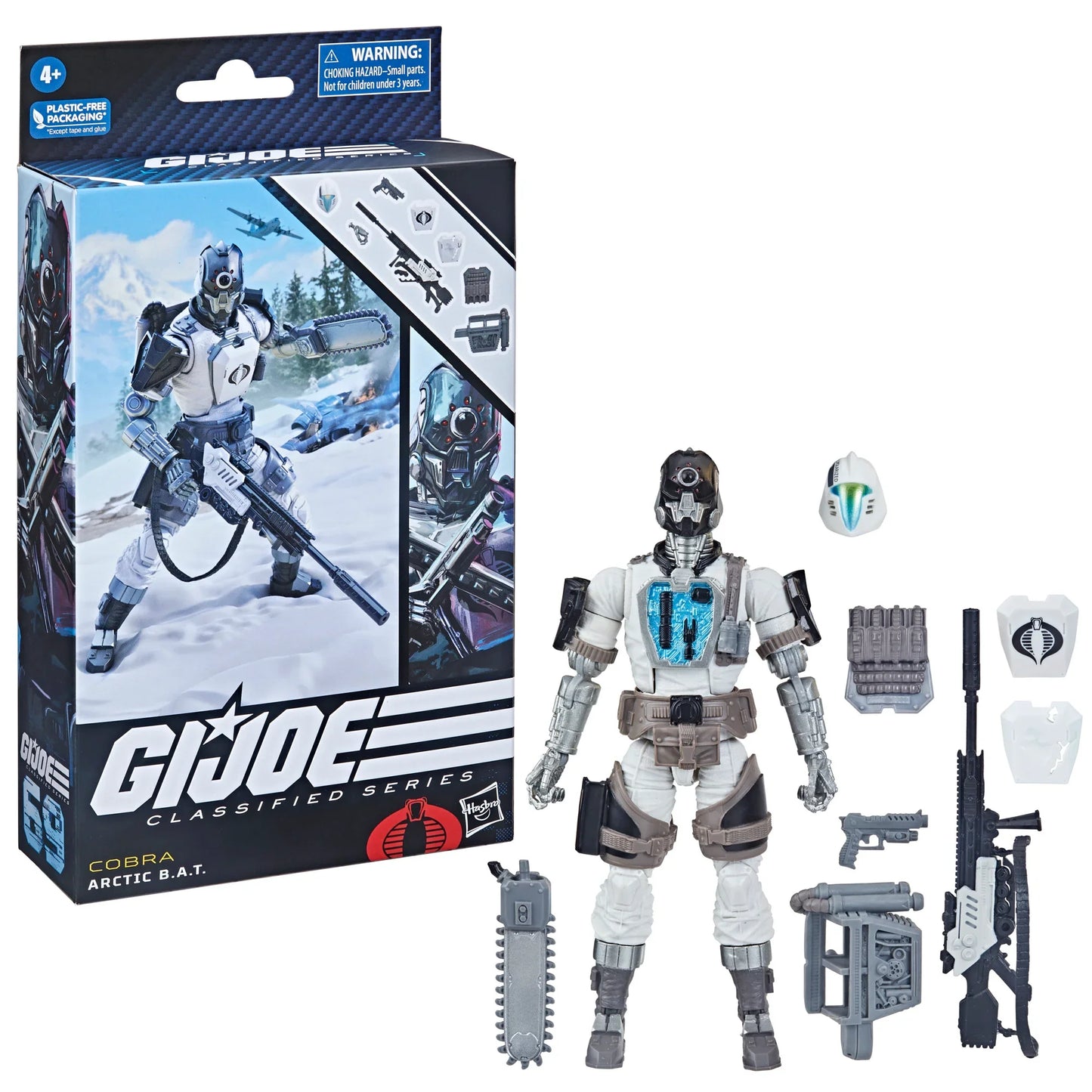 [PRE-ORDER] G.I. Joe Classified Series #69 - Cobra Arctic B.A.T. Action Figure (F7728)