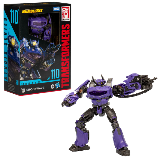 Transformers Studio Series #110 - Bumblebee Movie Voyager Shockwave Action Figure (F8767) LOW STOCK