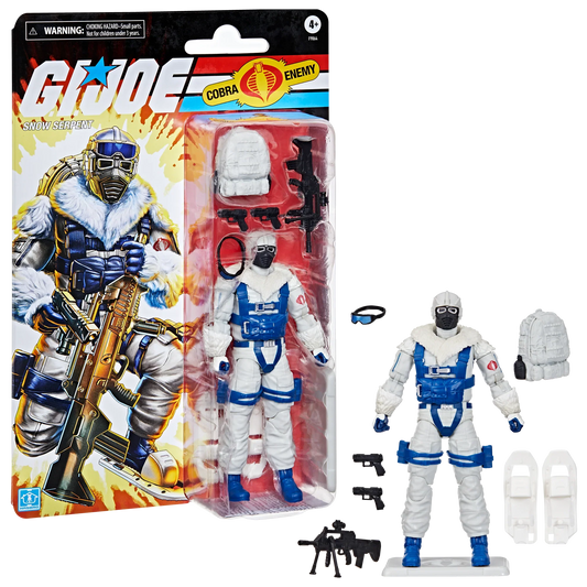 [PRE-ORDER] G.I. Joe: Classified Series Retro Cardback - Snow Serpent Action Figure (F9864)