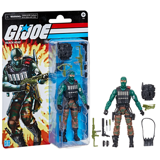 [PRE-ORDER] G.I. Joe: Classified Series Retro Cardback - Beach Head Action Figure (F9869)