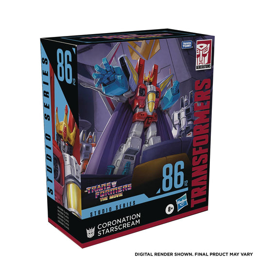 Transformers - Studio Series 86-12 - The Movie - Leader Coronation Starscream Action Figure (F3201)