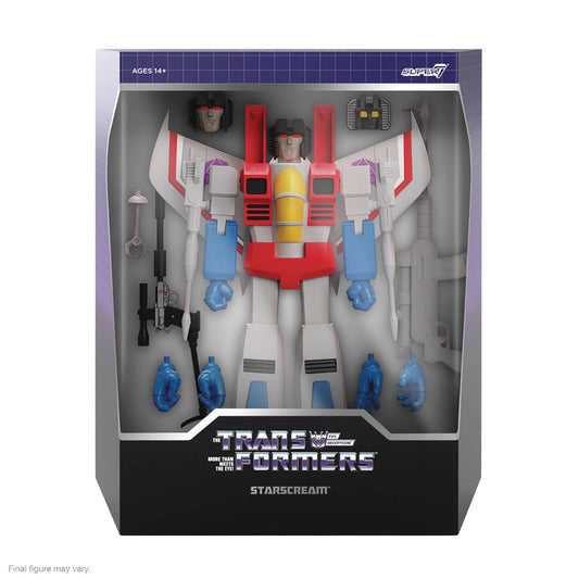 Super7 Ultimates - Transformers - Wave 4 - Starscream (G1) Action Figure (82704)