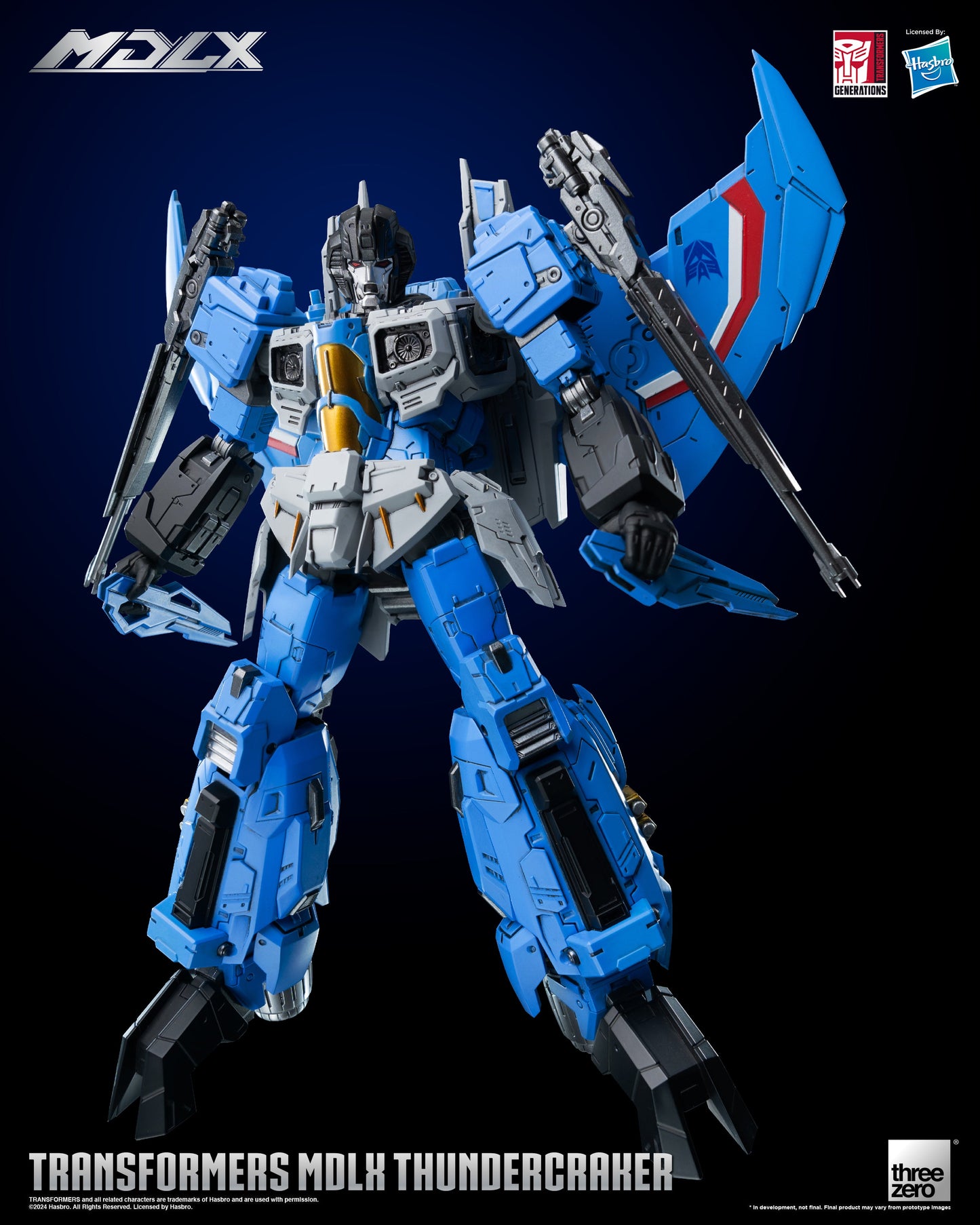 [PRE-ORDER] threezero Transformers - MDLX Thundercracker Action Figure (81111)