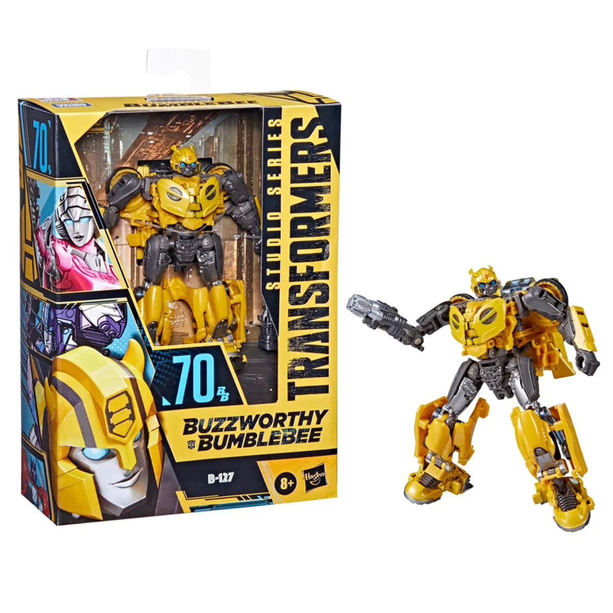 Transformers - Studio Series 70-BB - Buzzworthy Bumblebee - B-127 Bumblebee Action Figure (F5470)